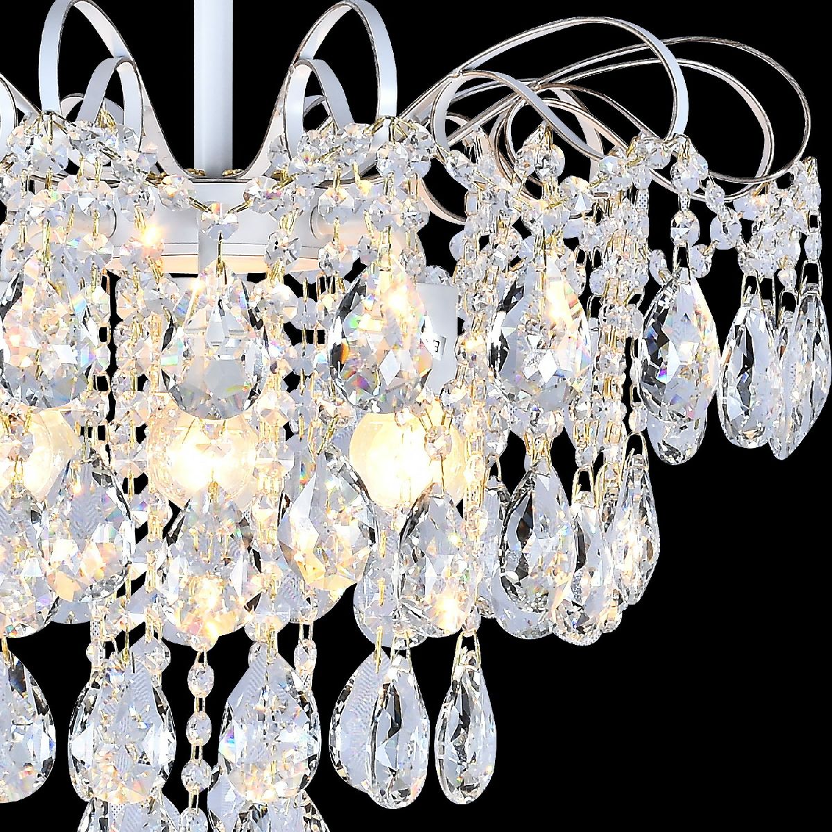 Люстра на штанге Reluce 96027-0.3-06 WH+GOLD PN в Санкт-Петербурге