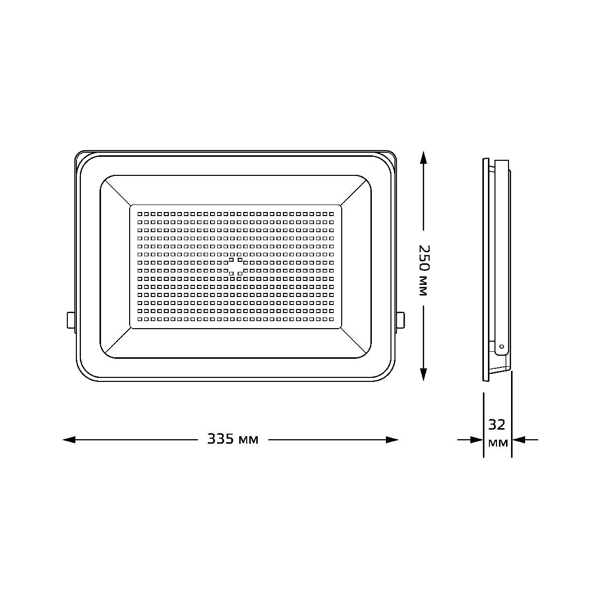 Прожектор светодиодный Gauss Qplus 150W 6500К 690511150 в Санкт-Петербурге