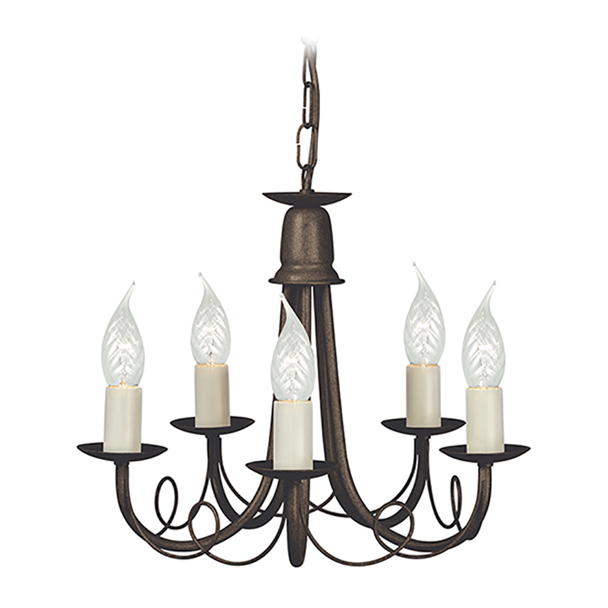 Подвесная люстра Elstead Lighting Minster MN5-BLK-GOLD в Санкт-Петербурге