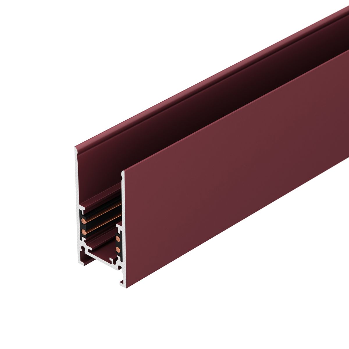 Шинопровод магнитный накладной Arlight MAG-ORIENT-COLOR-TRACK-2652-2000 (RAL3005) (IP20 Металл) 066073 в Санкт-Петербурге