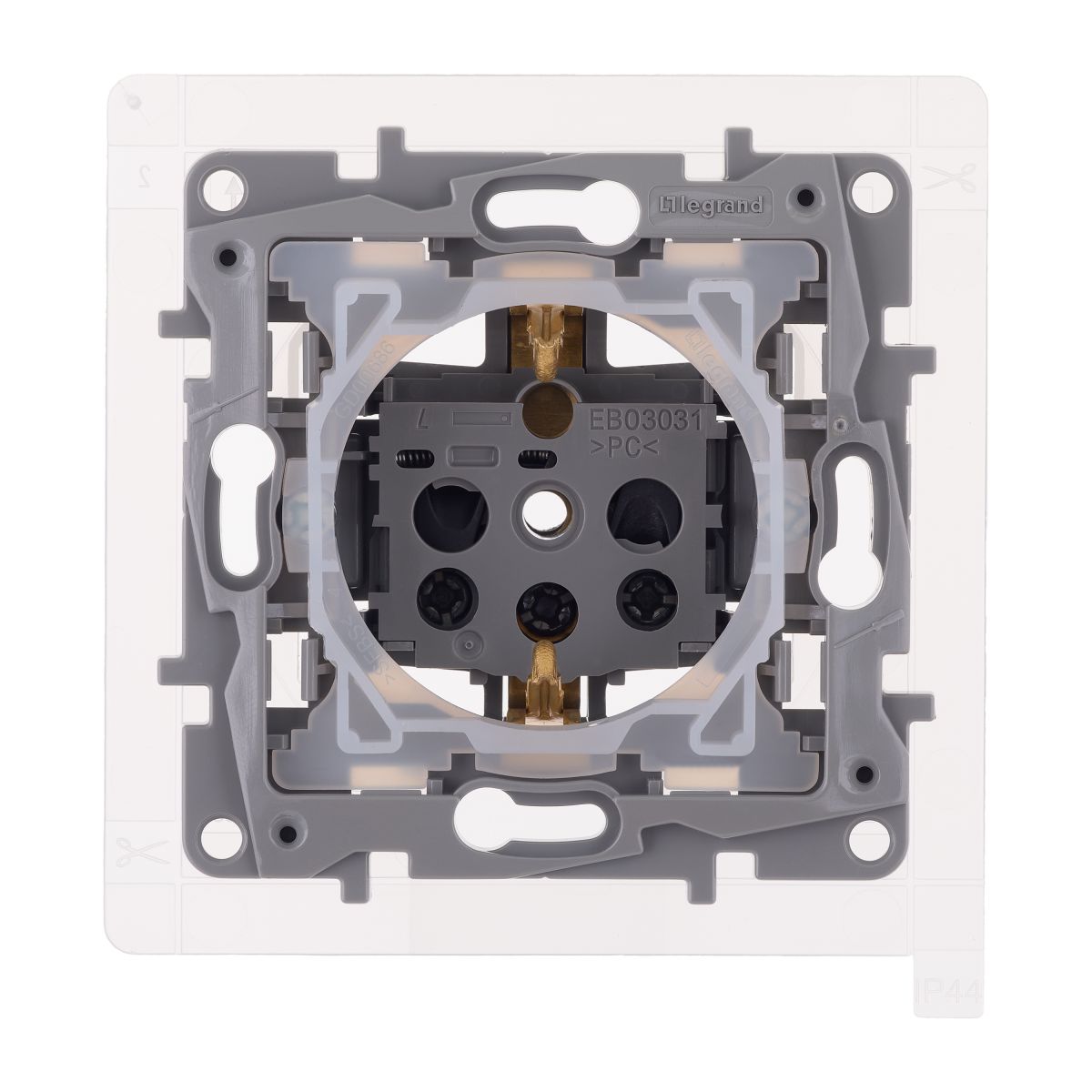 Розетка 2К+З IP44 Legrand Etika Слоновая кость 672326 в #REGION_NAME_DECLINE_PP#