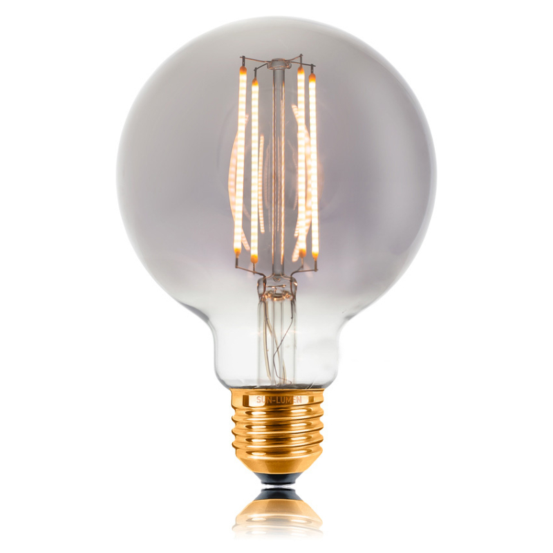 Лампа светодиодная филаментная Sun Lumen E27 4W 2200K прозрачная 057-325 в Санкт-Петербурге