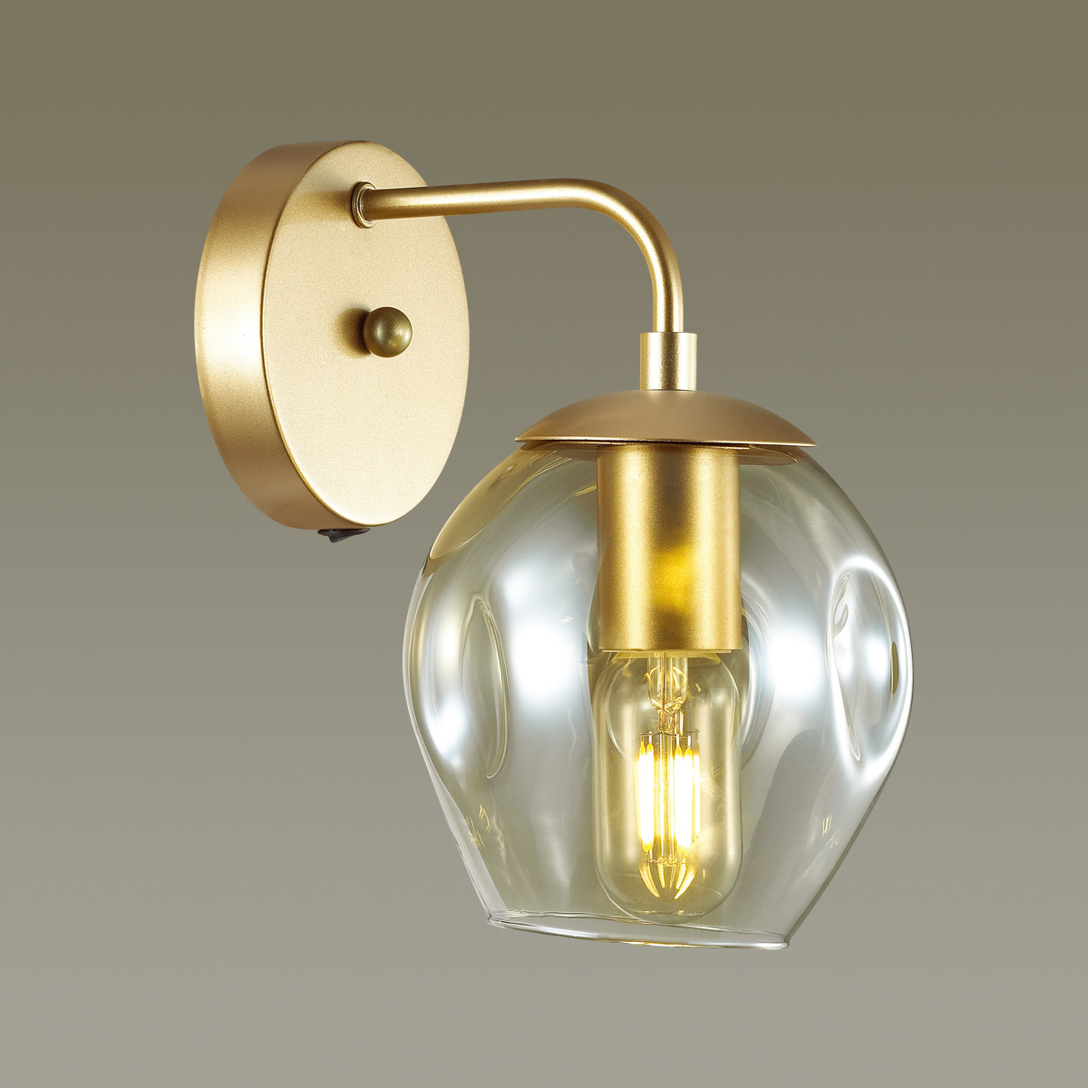 Прозрачное бра Odeon Light Kuva 4660/1W в Санкт-Петербурге