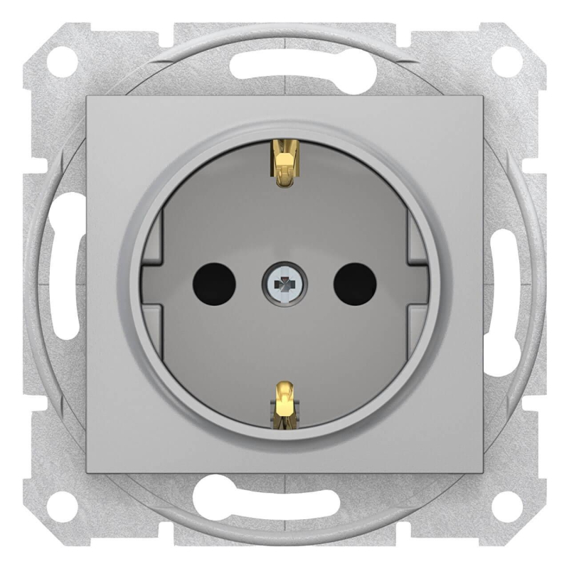 Розетка Schneider Electric Sedna с з/к со шторками 16A 250V SDN3001760 в #REGION_NAME_DECLINE_PP#