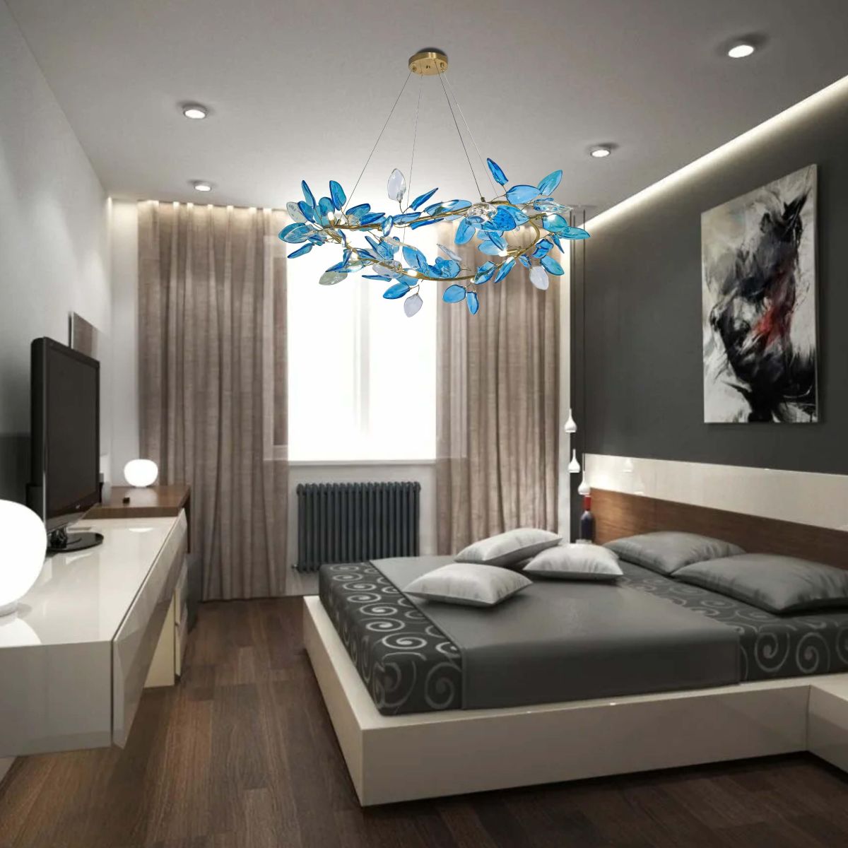 Подвесная люстра Alfa Light F3224-41 в #REGION_NAME_DECLINE_PP#