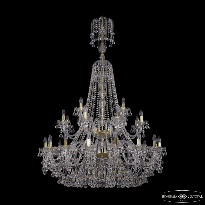 Подвесная люстра Bohemia Ivele Crystal 1409/16+8+4/400/XL-164/2d G в Санкт-Петербурге