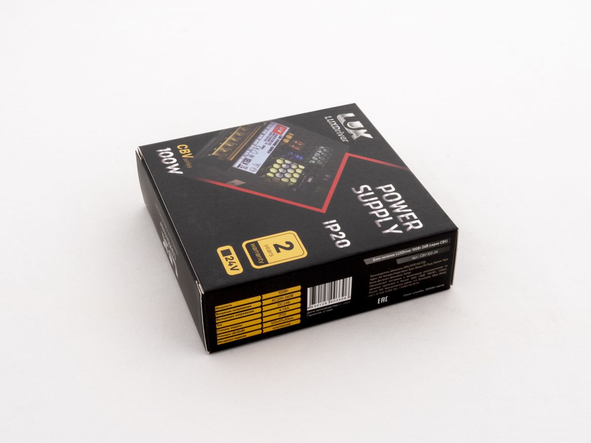 Блок питания LEDS POWER LUXDriver 100Вт 24В 003306 в Санкт-Петербурге