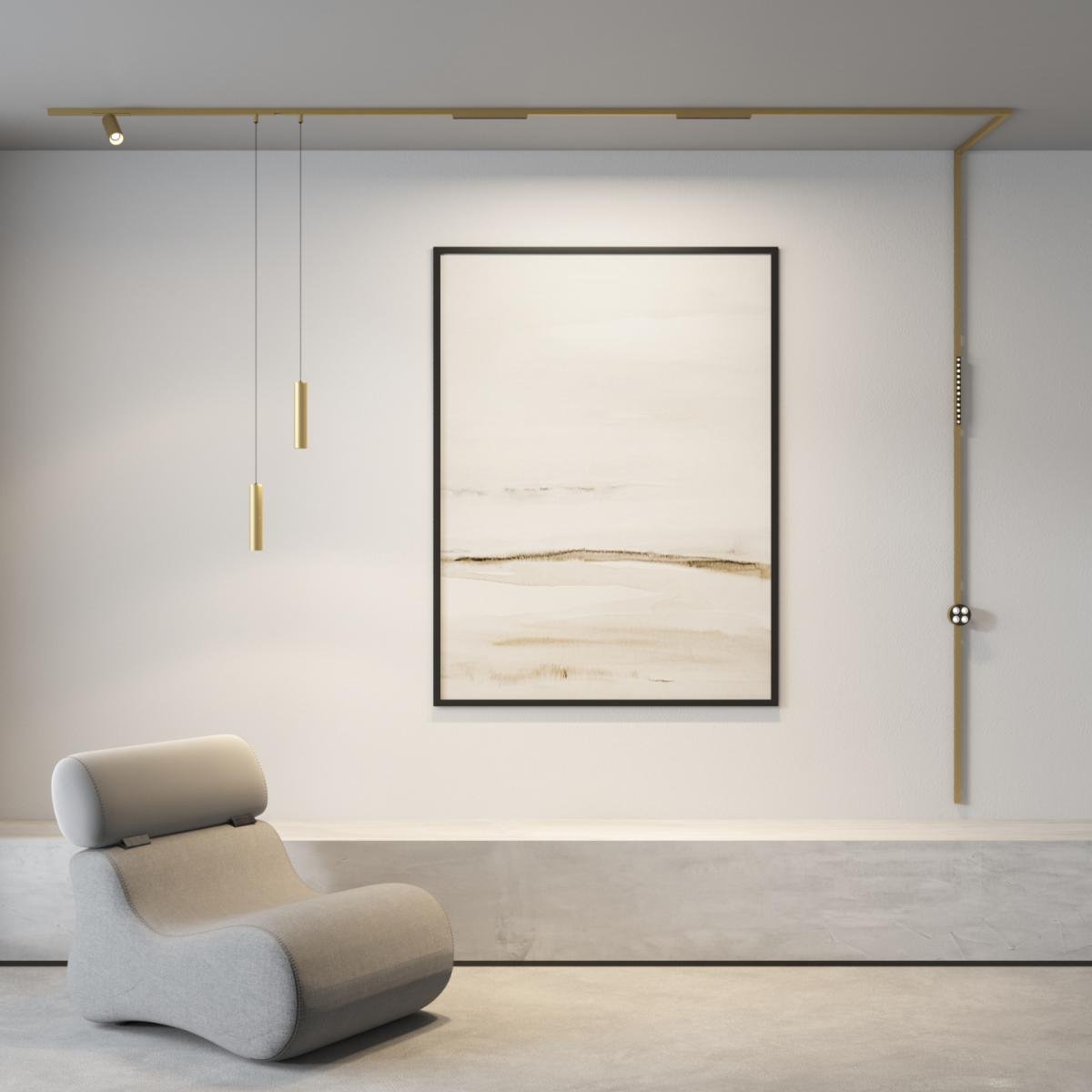 Трековый однофазный светильник Denkirs Shine grill DK5772-SB в Санкт-Петербурге