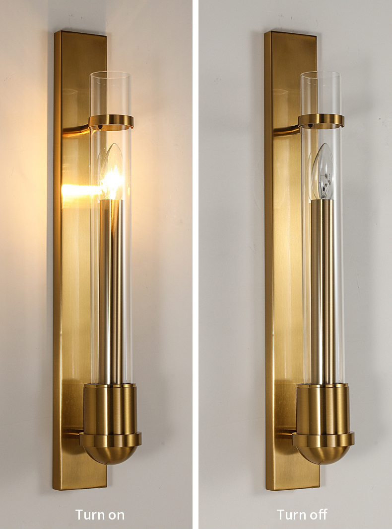 Настенный светильник Delight Collection Wall lamp 88042W brass в Санкт-Петербурге