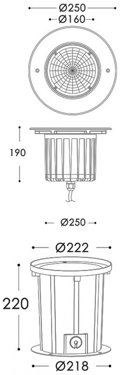 Ландшафтный светильник Deko-Light COB 730421 в Санкт-Петербурге