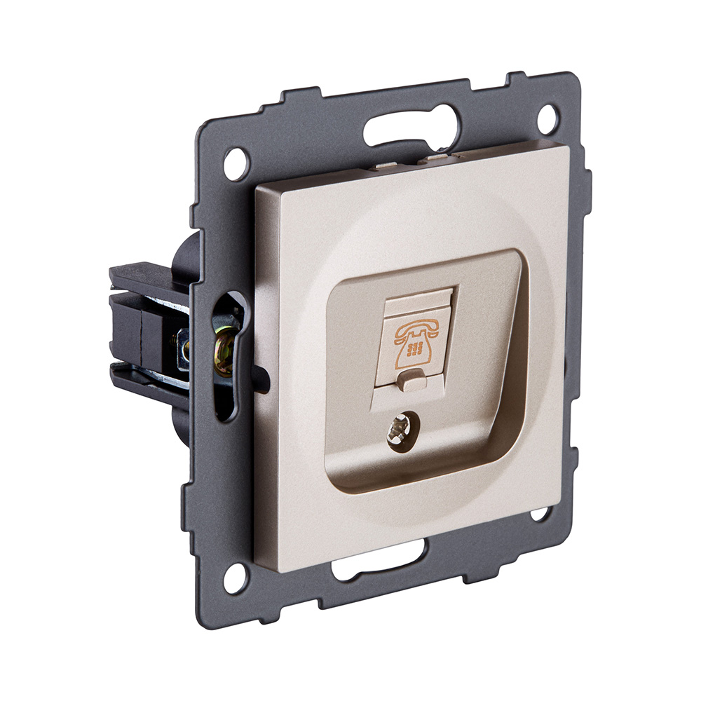 Розетка Ethernet RJ45 Cat.6, золотой Kollinger REA-018GD для Aspekt, Eleganz, Reflex в #REGION_NAME_DECLINE_PP#