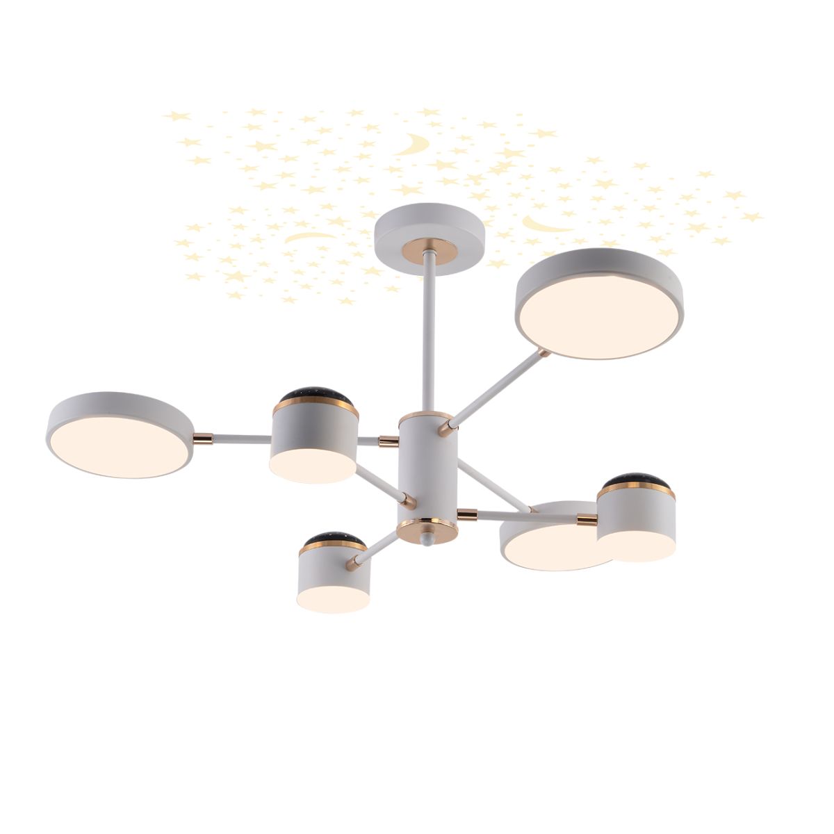 Люстра на штанге Escada Interstellar 10255/6LED в Санкт-Петербурге