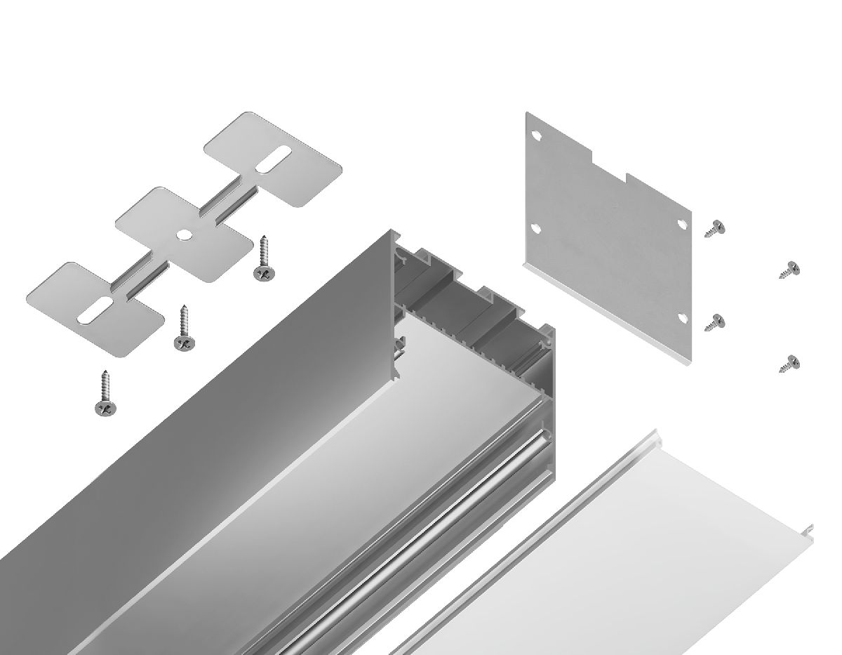 Алюминиевый профиль Ambrella Light Profile System GP3100AL в Санкт-Петербурге