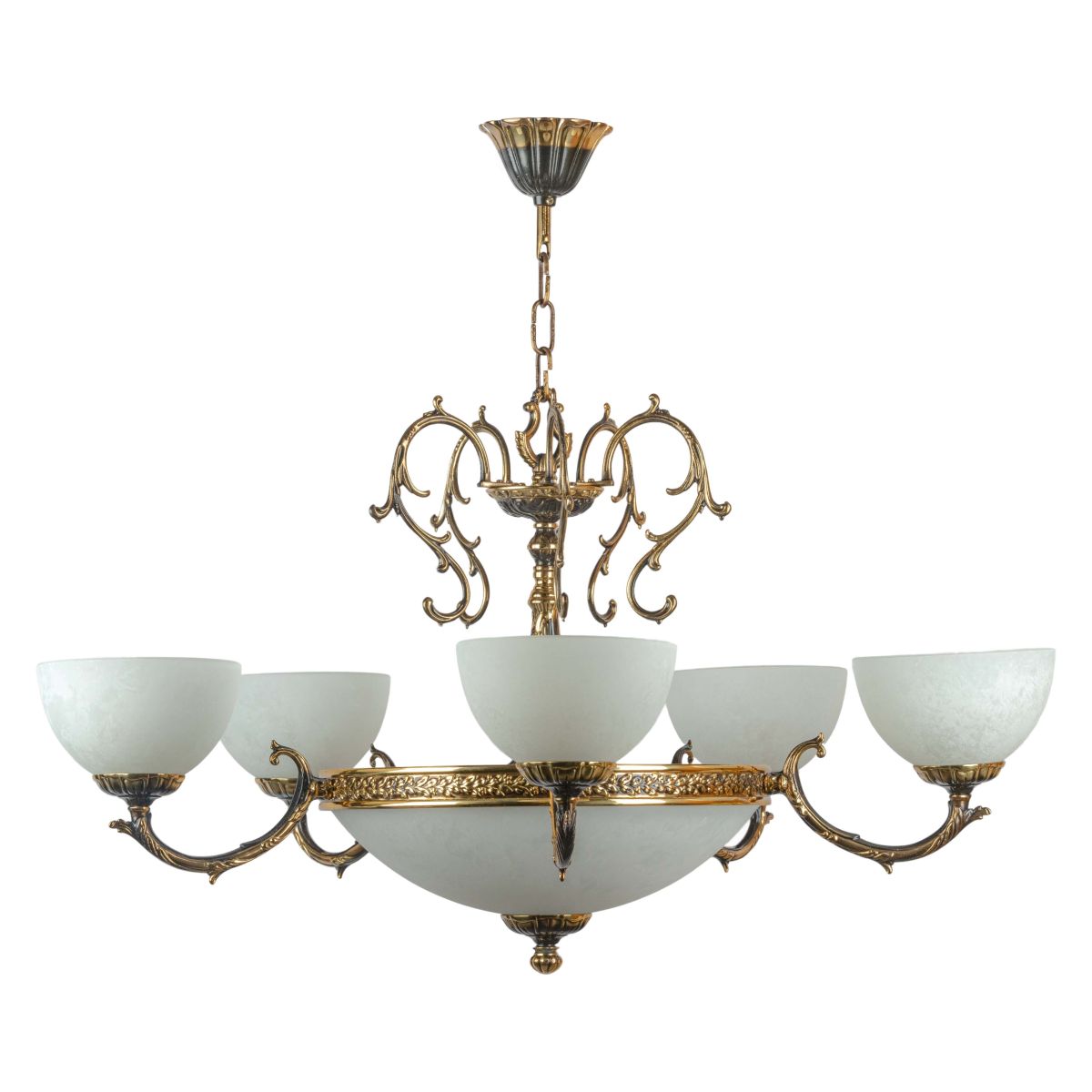 Подвесная люстра Ambiente 7140/5 PB в Санкт-Петербурге