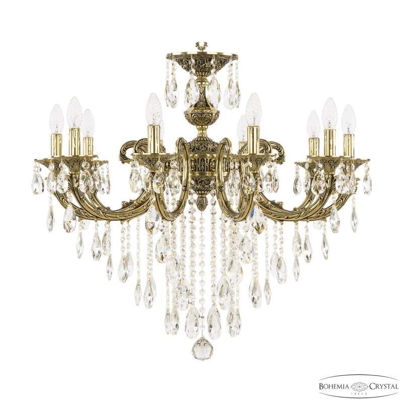 Подвесная люстра Bohemia Ivele Crystal Florence 71209/10/250 B GB в Санкт-Петербурге