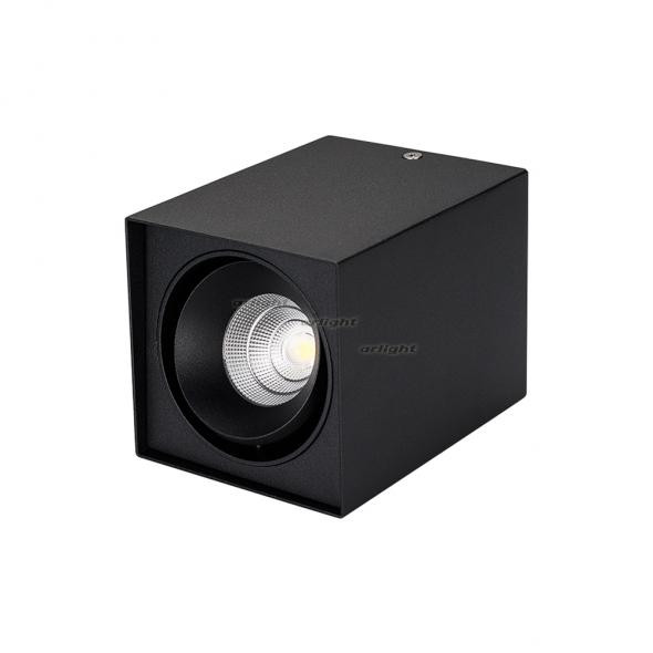 Потолочный светодиодный светильник Arlight SP-Cubus-S100x100BK-11W Day White 40deg 023081 в Санкт-Петербурге