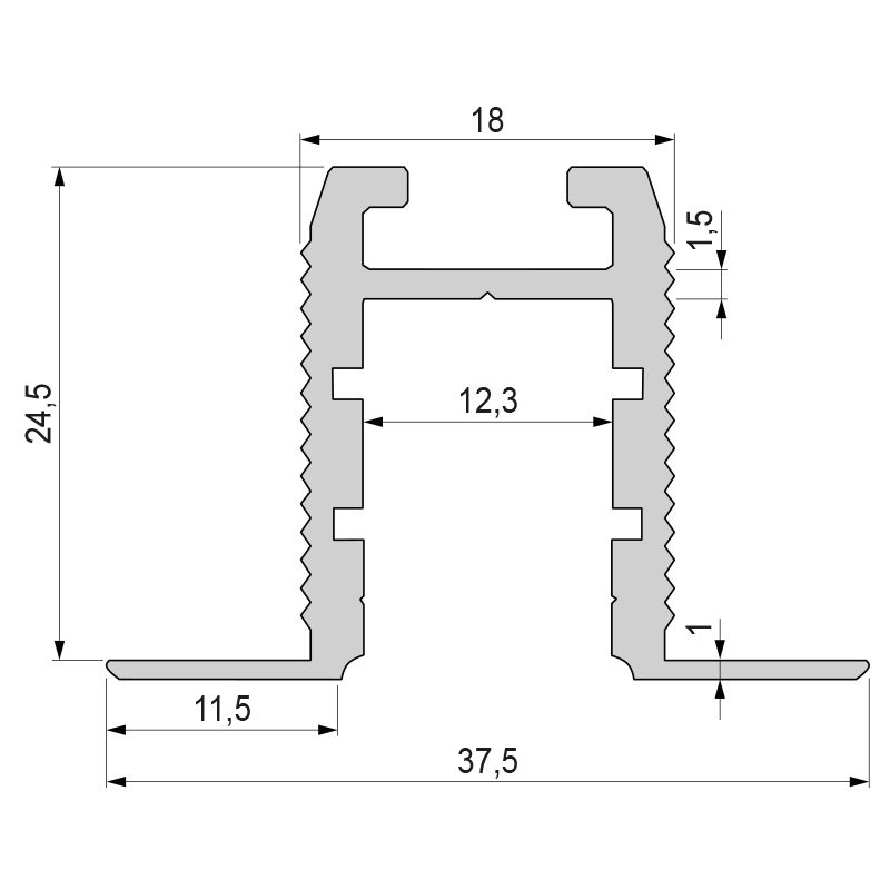 Профиль Deko-Light ET-03-10 975475 в Санкт-Петербурге