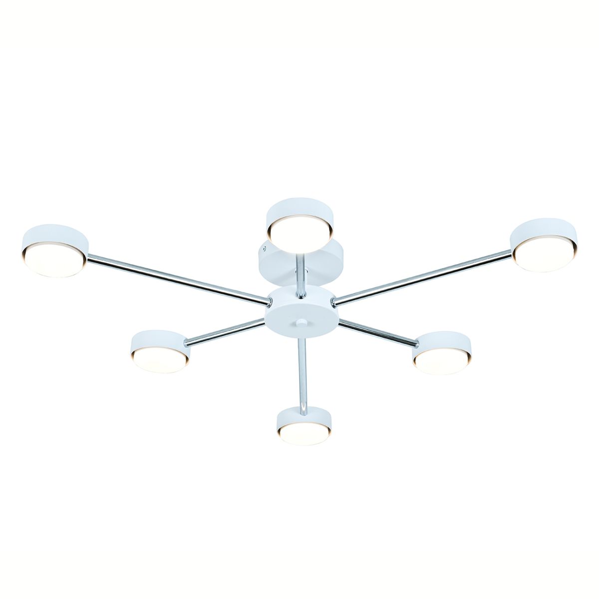 Потолочный светодиодный светильник Escada Luminix 120008/6R White/Chrome ES0000095 в Санкт-Петербурге