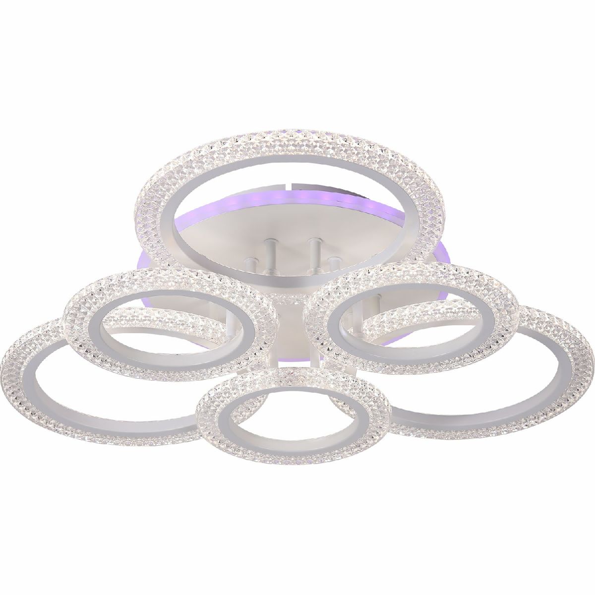 Потолочная люстра Reluce 08488-0.3-3+3CRGB WH(RGB) в Санкт-Петербурге