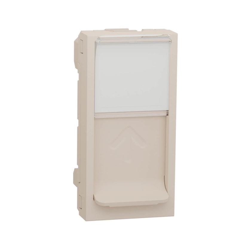 Лицевая панель RJ45 одиночная без коннектора Schneider Electric Unica Modular NU941044 в Санкт-Петербурге