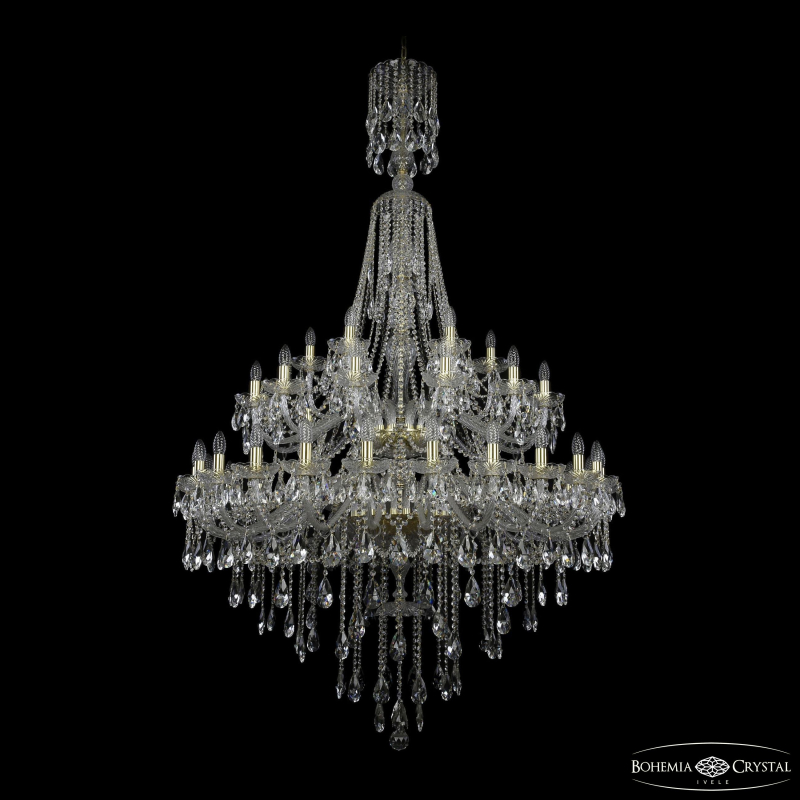 Подвесная люстра Bohemia Ivele Crystal 1415/24+12+6/460/XL-213/2d G в Санкт-Петербурге