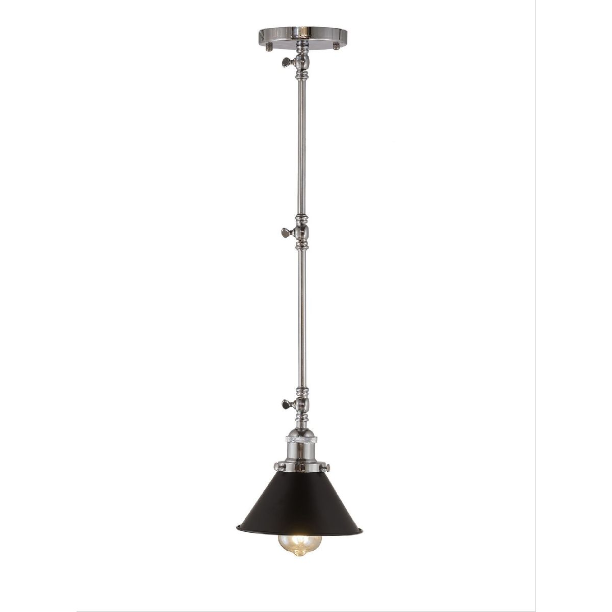 Подвесной светильник Lumina Deco Gubi LDP B005 CHR+BK в Санкт-Петербурге