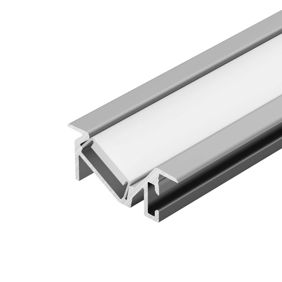Профиль Arlight PDS-BEVEL-F-2000 ANOD (Алюминий) 063456 в Санкт-Петербурге