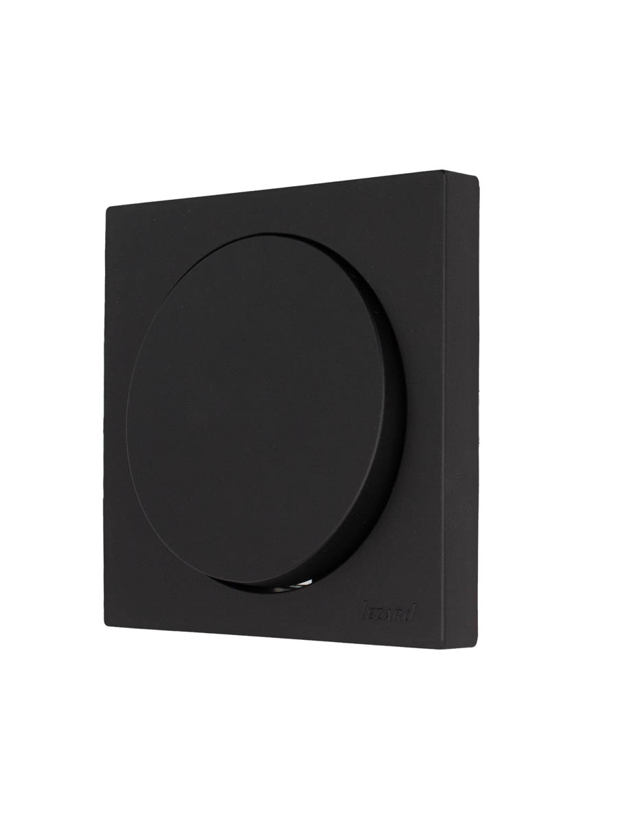 Выключатель чёрный бархат Lezard Osen 743-4288-100 в Санкт-Петербурге