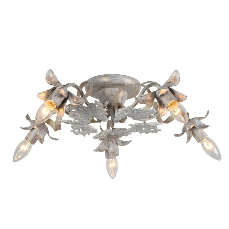 Потолочная люстра Arte Lamp Libellula A8626PL-5WG в Санкт-Петербурге