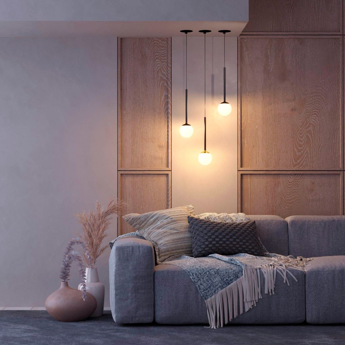 Подвесной светильник Arlight SP-BEADS-HANG-BUILT-T-R100-8W Warm3000 (BK, 180 deg, 230V) 056419 в Санкт-Петербурге