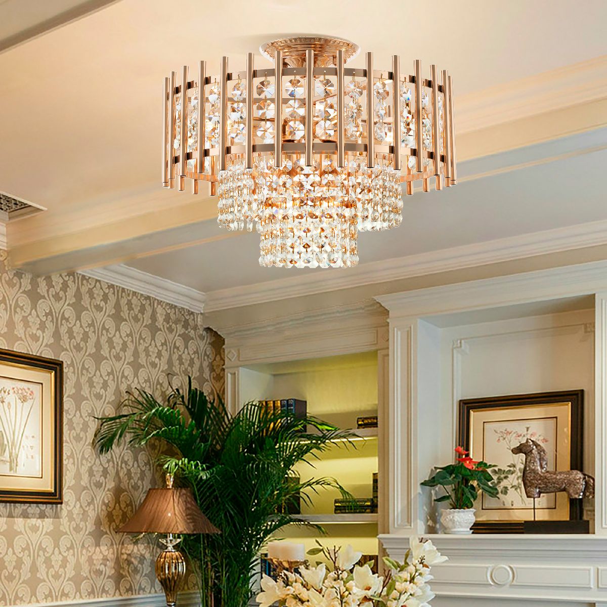 Потолочная люстра Arte Milano Sorrento 376109/6/30/390 GD в Санкт-Петербурге