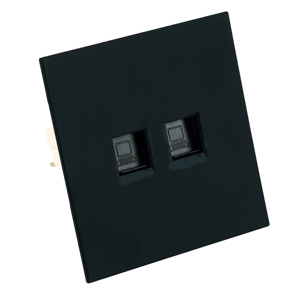 Розетка компьютерная 2-местная RJ-45 (механизм) Stekker Мия RST00-3111-05 50451 в #REGION_NAME_DECLINE_PP#
