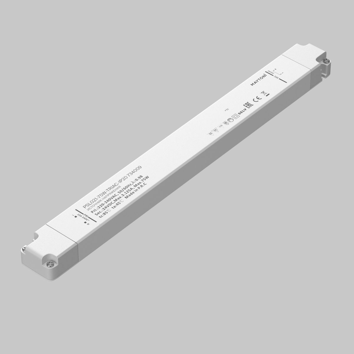Источник напряжения Maytoni Triac 75Вт DC24В IP20 734009 в Санкт-Петербурге