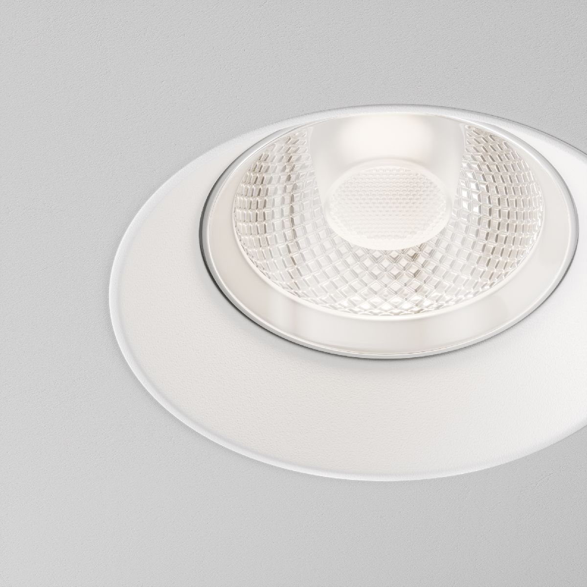 Встраиваемый светильник Maytoni Flint DL101-GU10-TRS-W в #REGION_NAME_DECLINE_PP#