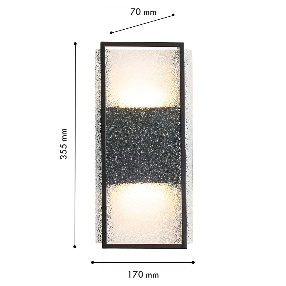 Уличный настенный светильник  Favourite Powder 4826-2W в #REGION_NAME_DECLINE_PP#