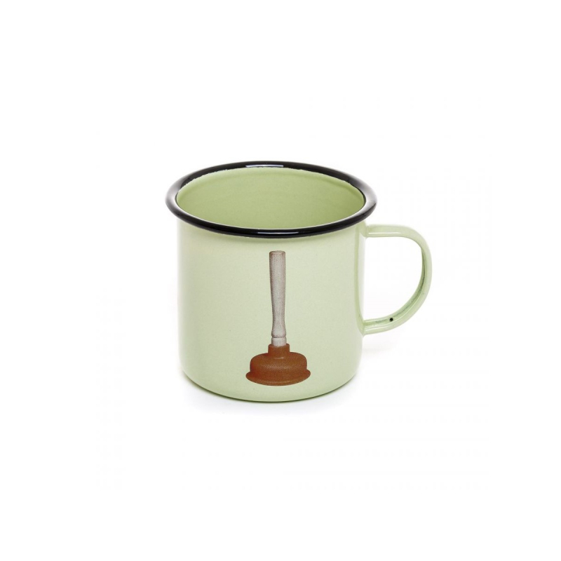 Кружка Mug Plunger Seletti Toiletpaper Enamel 16859 в Санкт-Петербурге