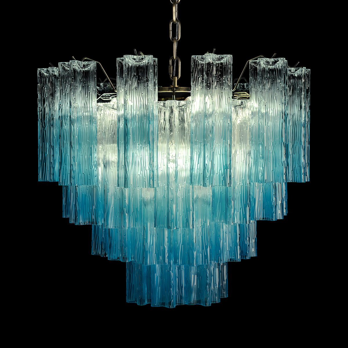 Подвесная люстра Loft IT Murano 10580/600 Clear blue в Санкт-Петербурге