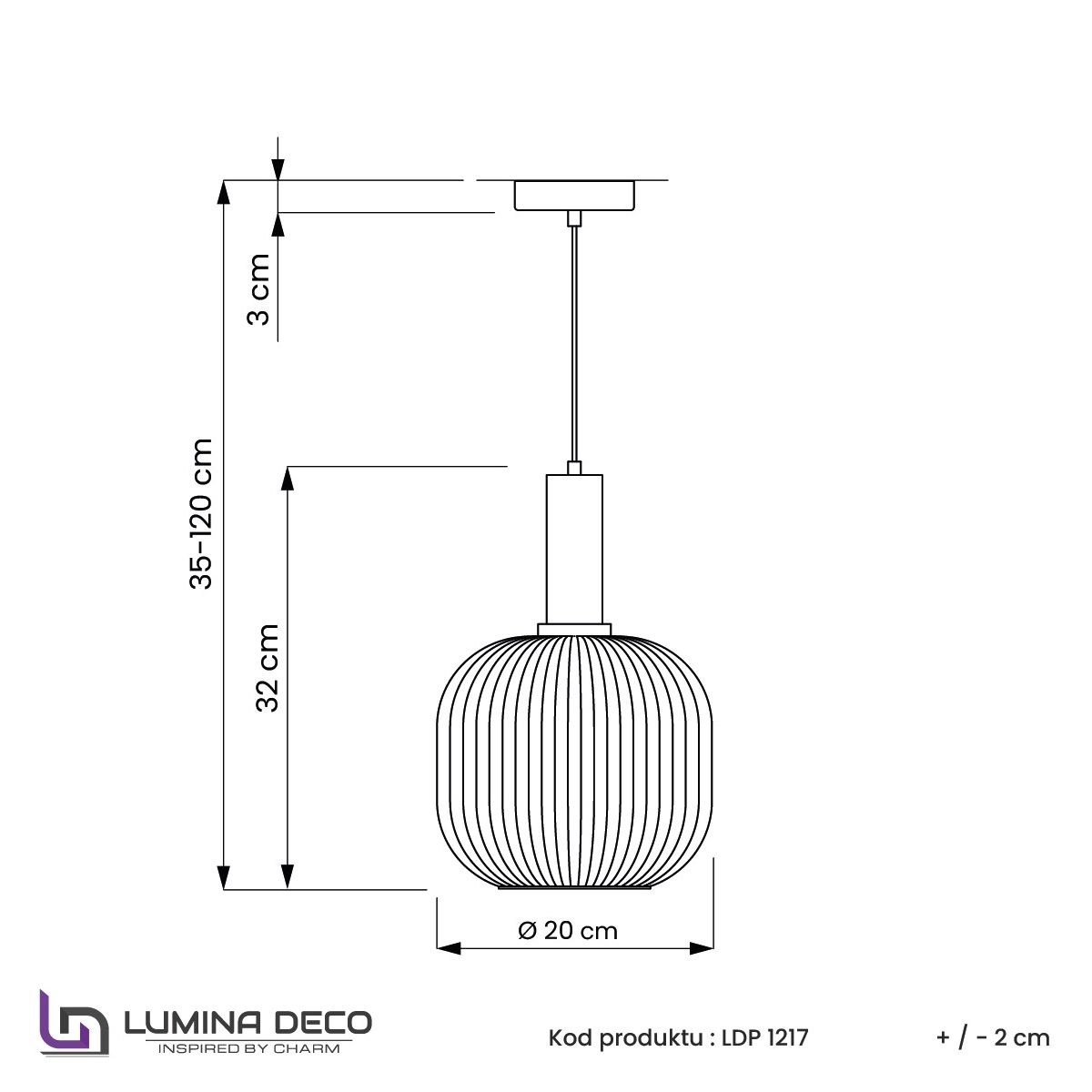 Подвесной светильник Lumina Deco Gato LDP 1217-1 WT+BK в Санкт-Петербурге