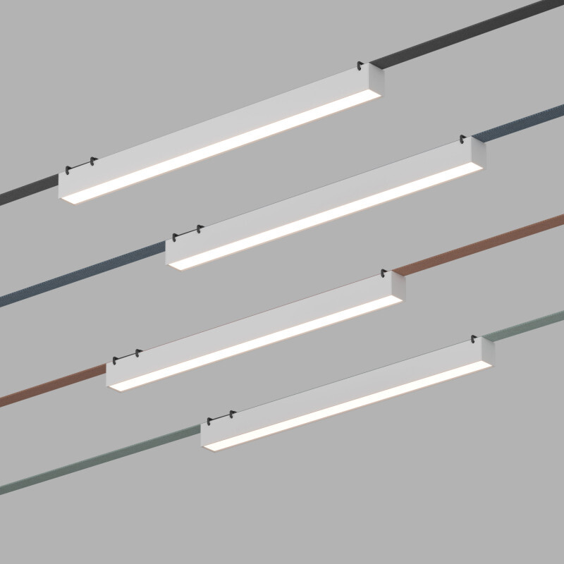 Трековый однофазный светильник Denkirs Belty linear DK5576-WH в Санкт-Петербурге