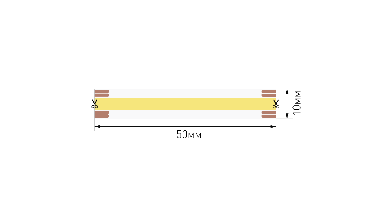 Светодиодная лента SWG PRO 24В COB 15Вт/м 2700-6500K 5м IP20 SWG-COB640-24-15-CCT 027999 в #REGION_NAME_DECLINE_PP#
