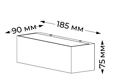 Уличный настенный светильник Italline IT1012 в #REGION_NAME_DECLINE_PP#