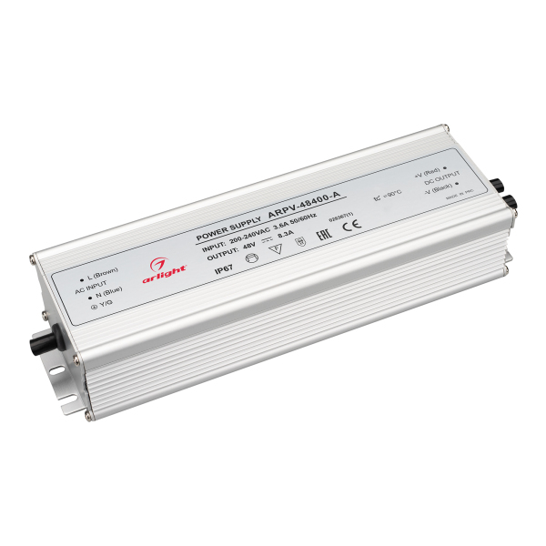 Блок питания Arlight ARPV-48400-A 48V 8.3A 400W IP 67 028367(1) в #REGION_NAME_DECLINE_PP#