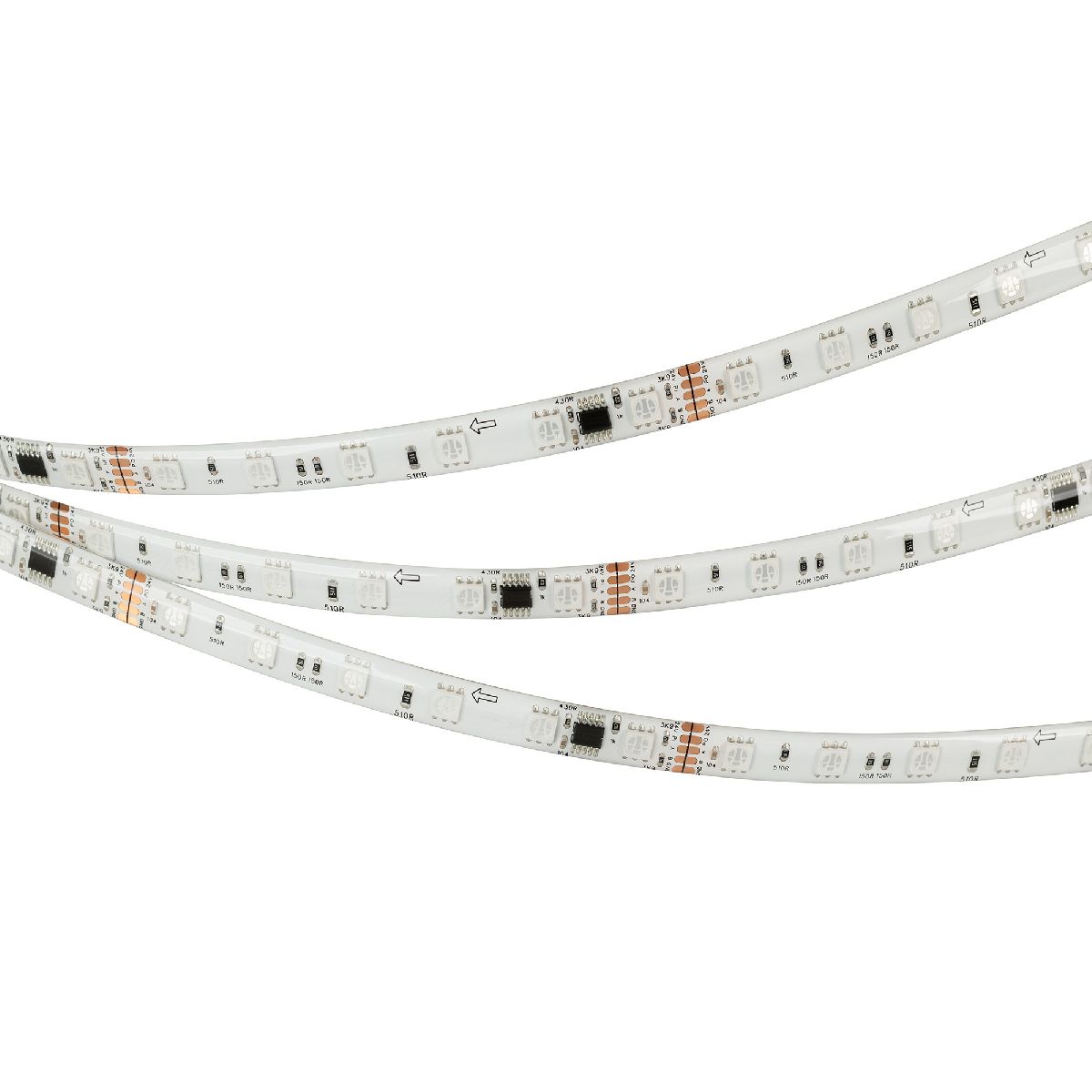 Светодиодная герметичная лента Arlight DMX-SE-B60-10mm 24V RGB-PX6 (14 W/m, IP65, 5060, 5m) 039607 в Санкт-Петербурге