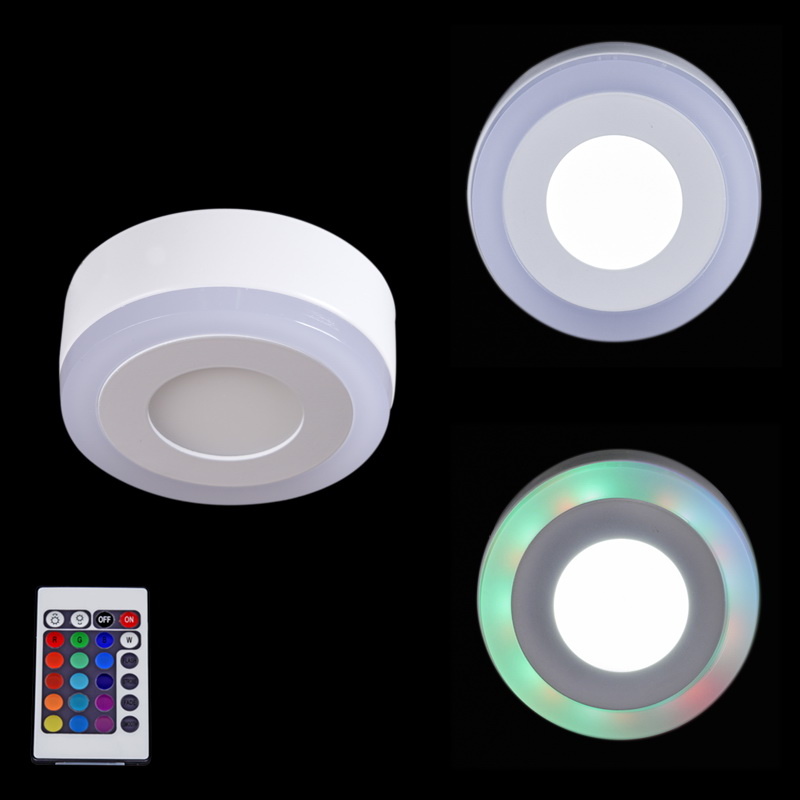 Накладной светильник Reluce 60503-9.0-001TM LED3+3W WH/DL+RGB в Санкт-Петербурге