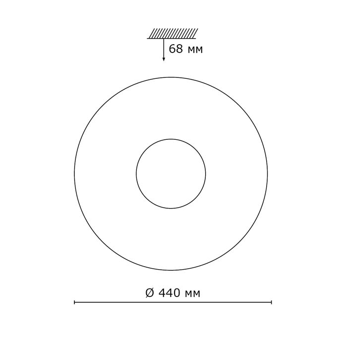 Настенно-потолочный светильник Sonex Solo 2016/D в Санкт-Петербурге
