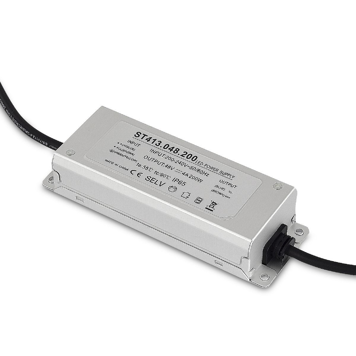 Блок питания ST Luce Band 200Вт DC48В 4А IP65 ST413.048.200 в #REGION_NAME_DECLINE_PP#