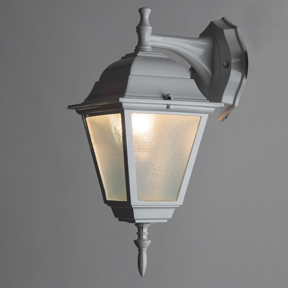 Уличный настенный светильник Arte Lamp Bremen A1012AL-1WH в Санкт-Петербурге