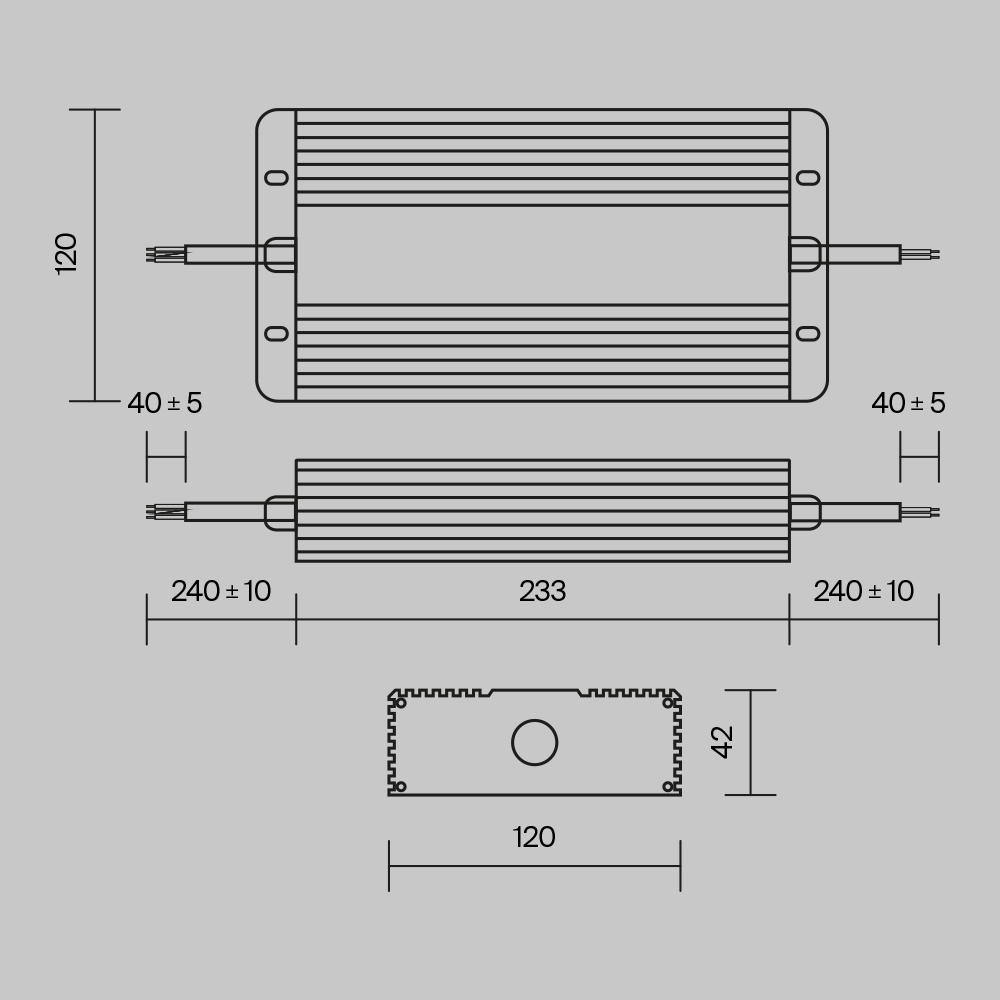 Блок питания Maytoni Power Supply Magnetic PSL008-400W-48V-IP67 в Санкт-Петербурге