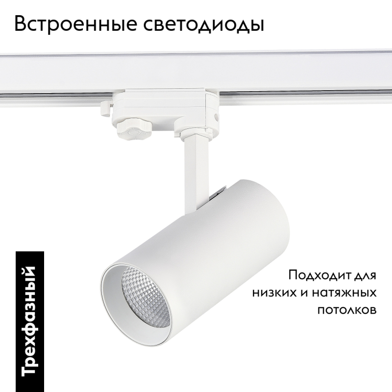 Трековый трехфазный светильник ST Luce ST661.536.20 в Санкт-Петербурге