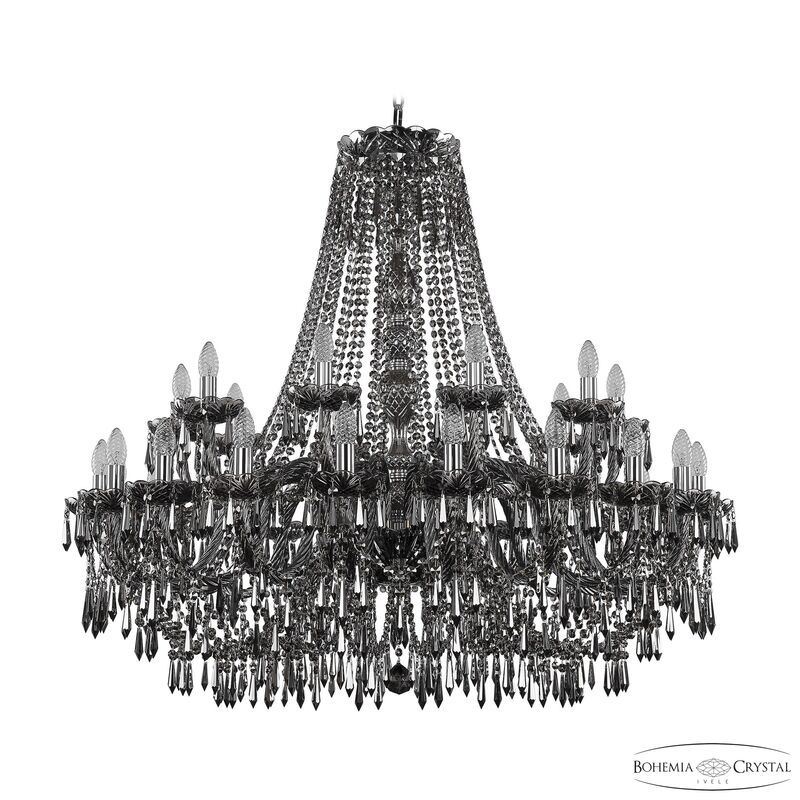 Подвесная люстра Bohemia Ivele Crystal 1403/20+10/400 Ni M781 в Санкт-Петербурге